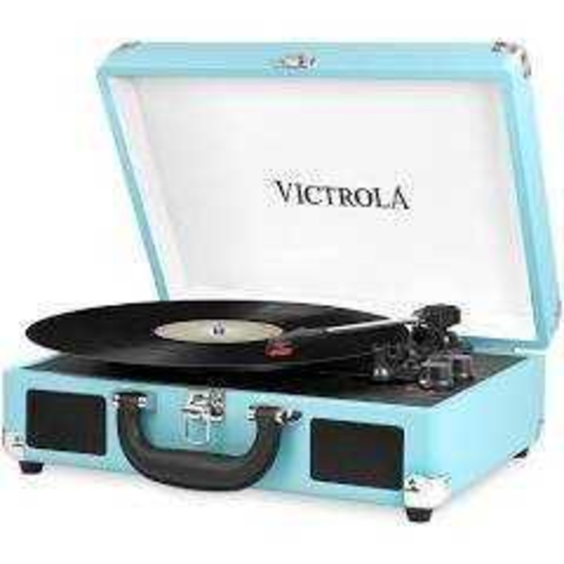 RRP £100 Boxed Victrola 3 Speed Bluetooth Turn Table With Bluetooth Connectivity (Appraisals