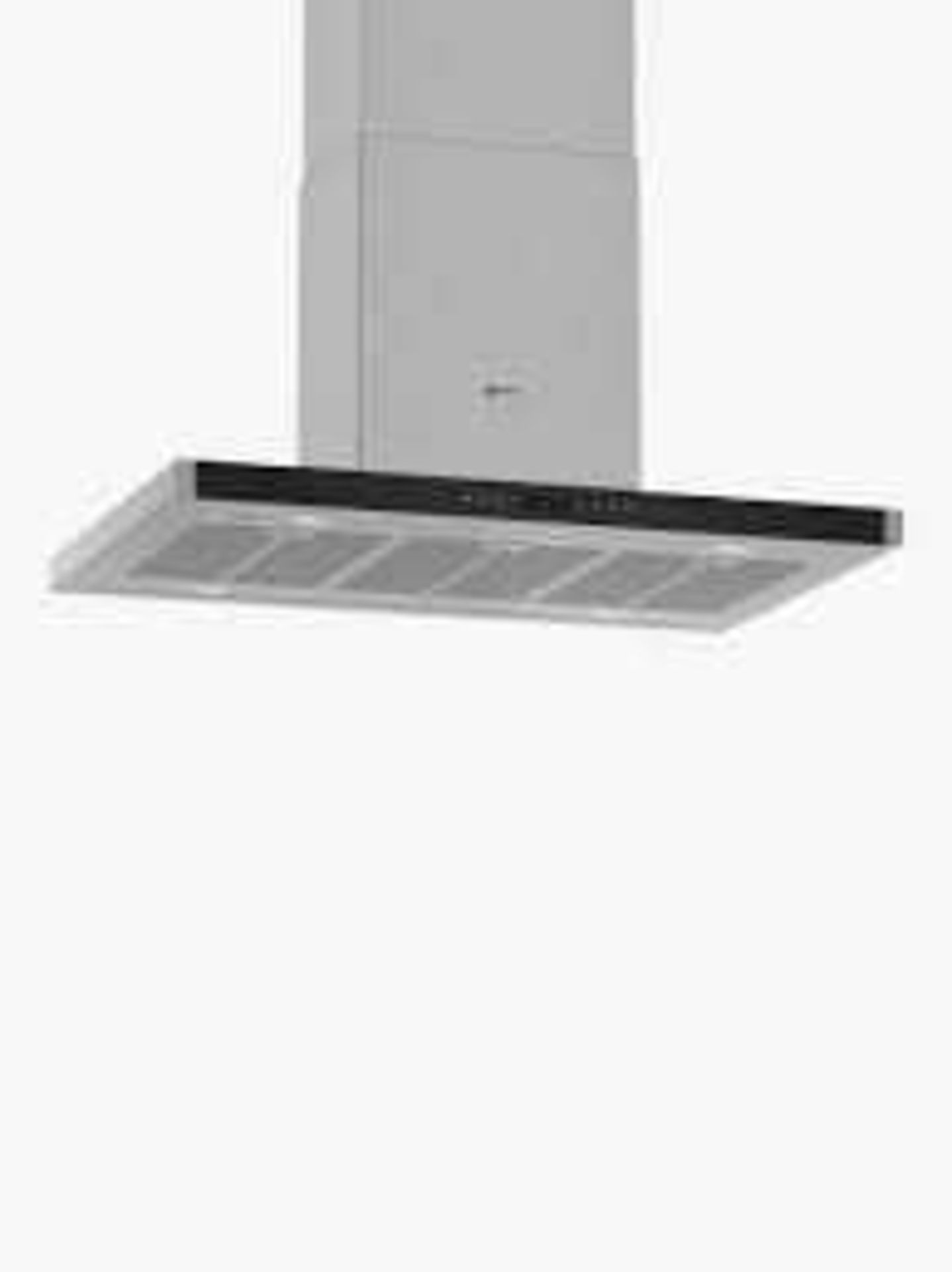 RRP £600 Boxed John Lewis And Partners Jlchis901 Stainless Steel Island Cooker Hood (Appraisals