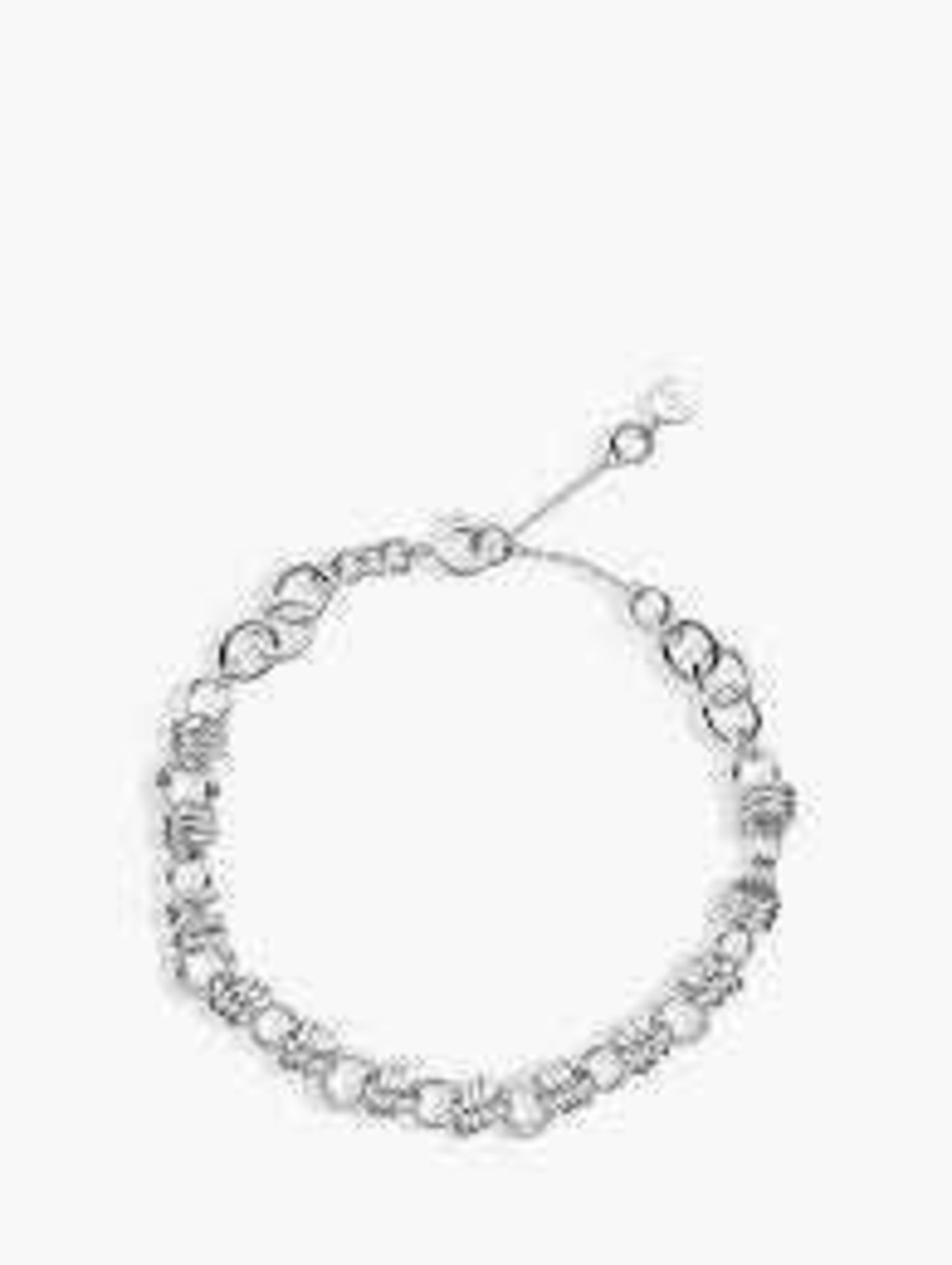 RRP £145 Ladies Silver Bracelet 2.145 (Appraisals Available On Request) (Pictures For Illustration