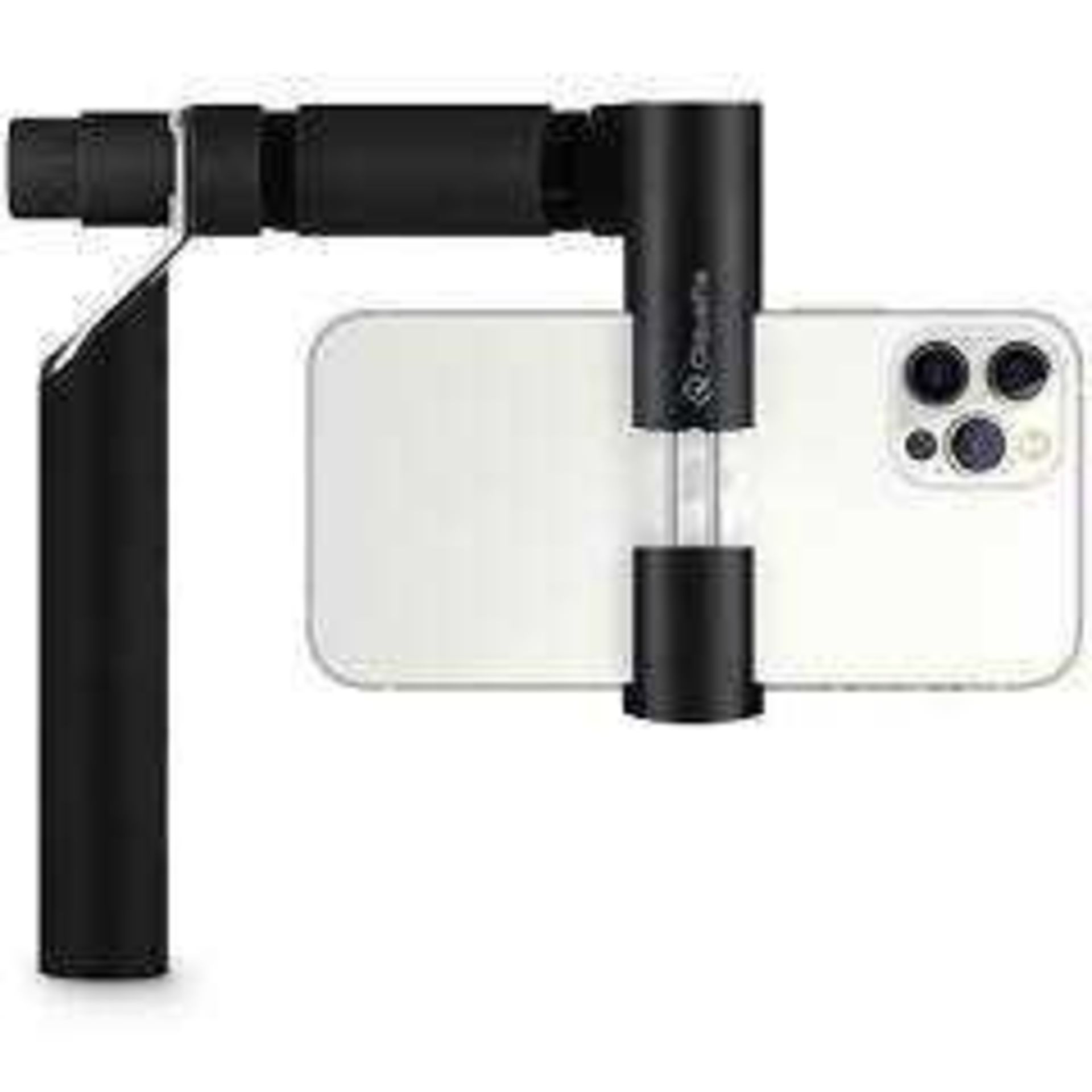 RRP £120 Lot To Contain 3 Boxed Cliquefie Sway Single Access Gimble Bluetooth Selfie Sticks (