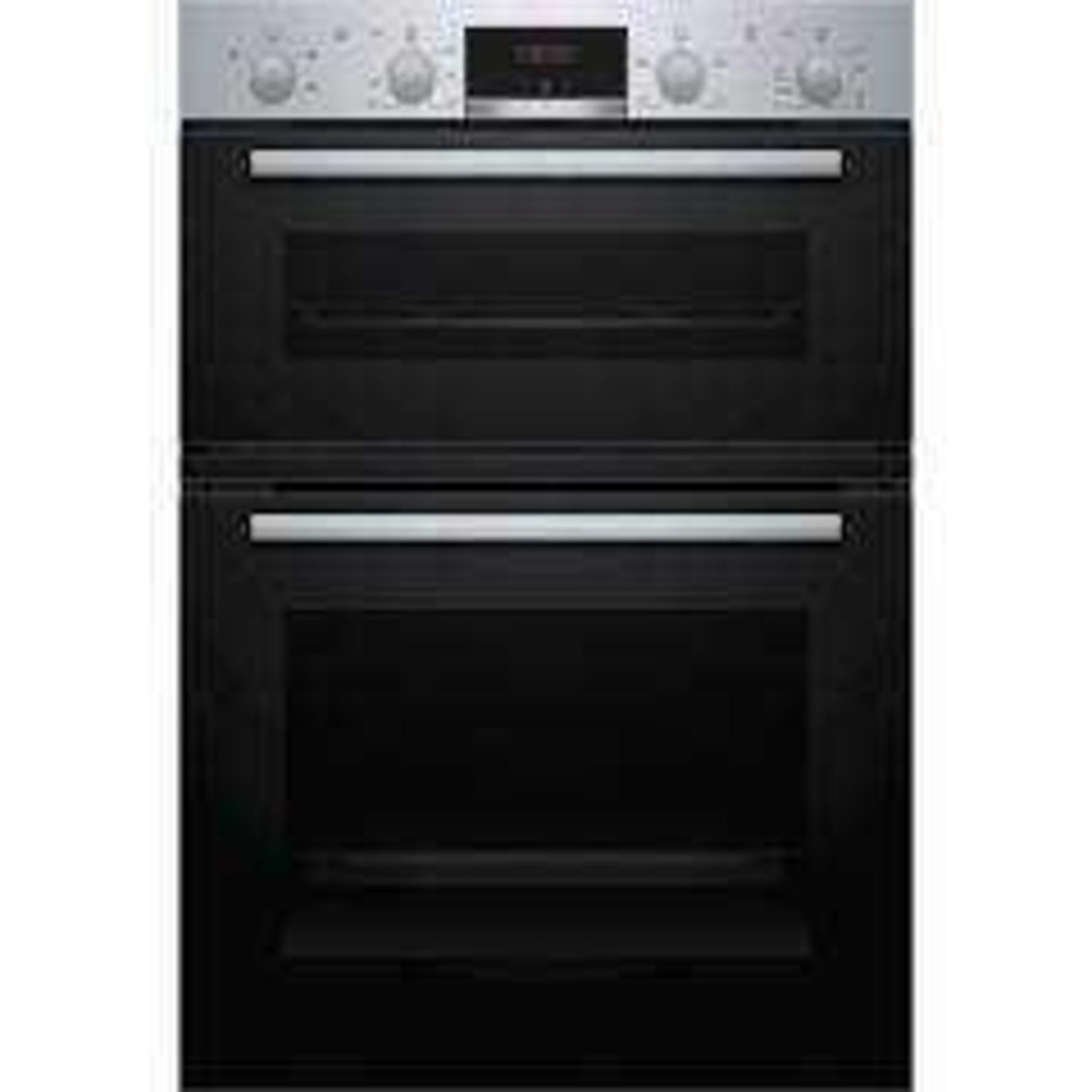 RRP £620 Bosch Mha133Brob Stainless Steel Twin Cavity Double Electric Oven