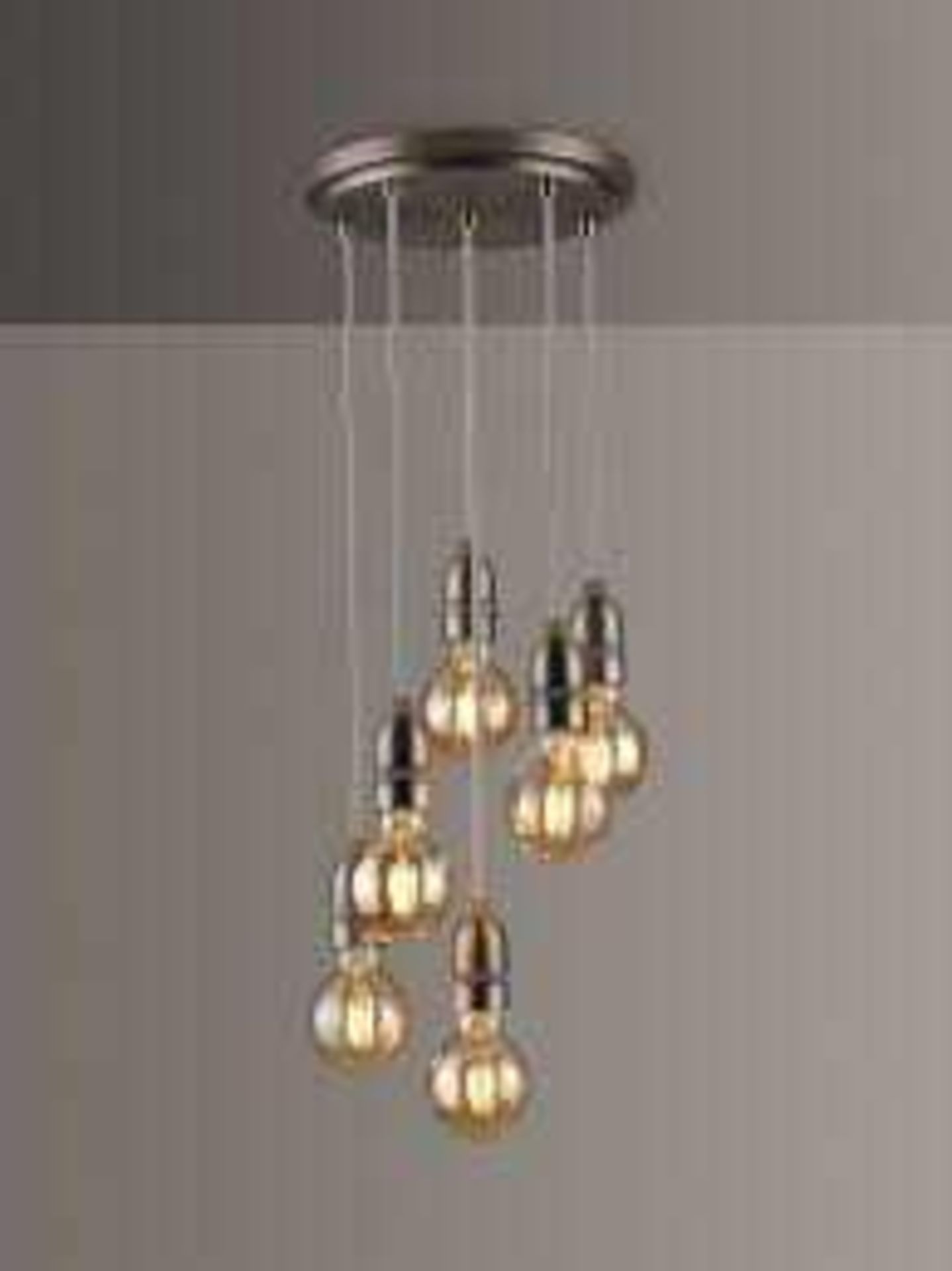 RRP £115 Boxed John Lewis And Partners Bistro 6 Light Ceiling Light Fitting 70141406 (Appraisals