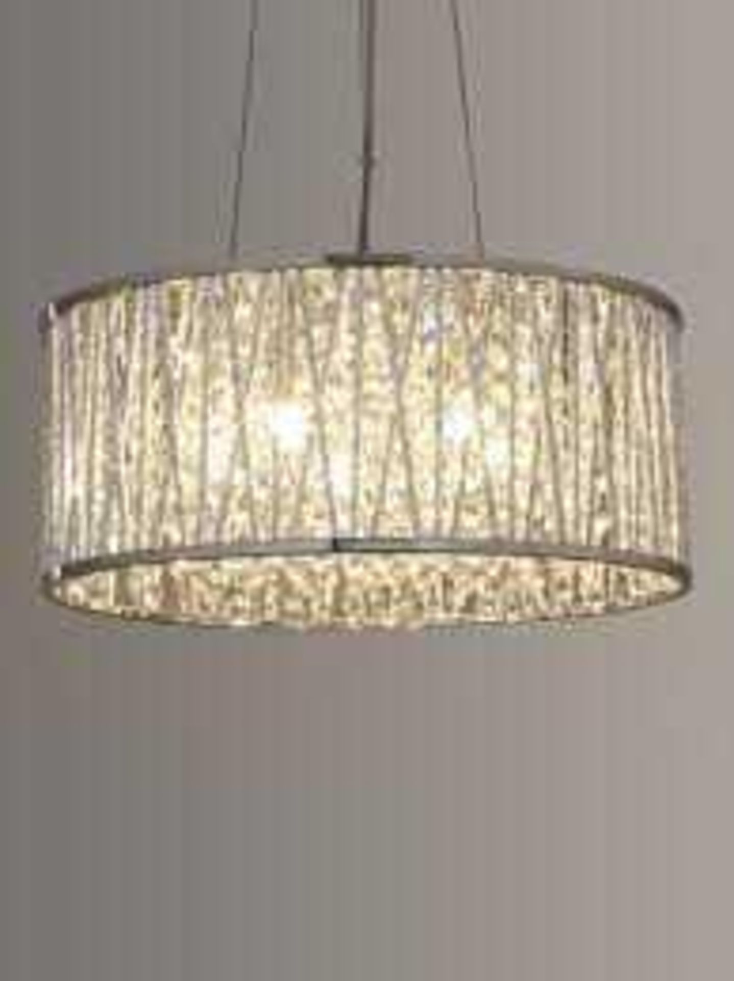 RRP £150 Boxed John Lewis Emilia Ceiling Lamp 249573 (Appraisals Available On Request) (Pictures For