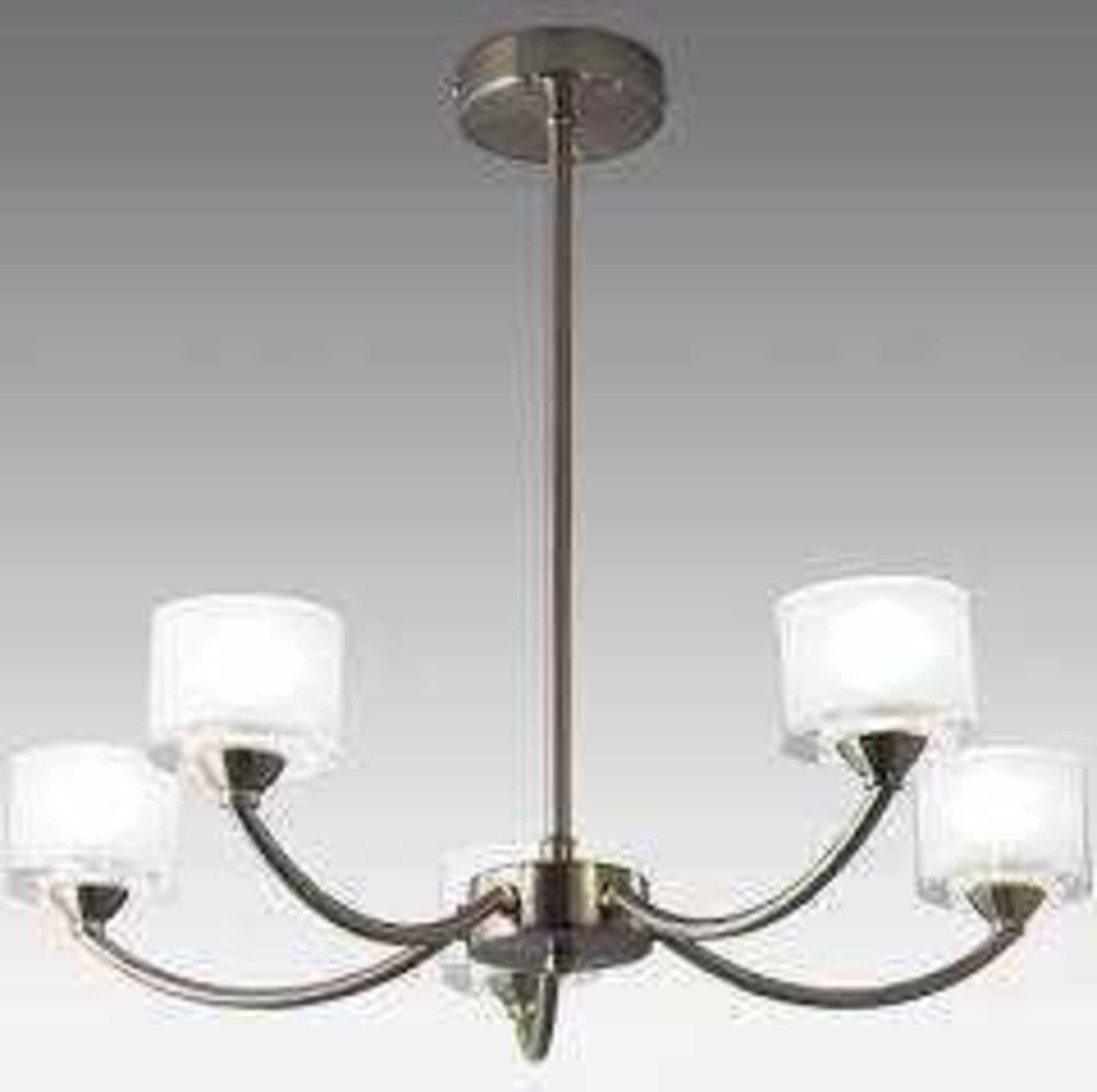 RRP £120 Boxed Meavoa 5 Light Chandelier (Appraisals Available On Request) (Pictures For