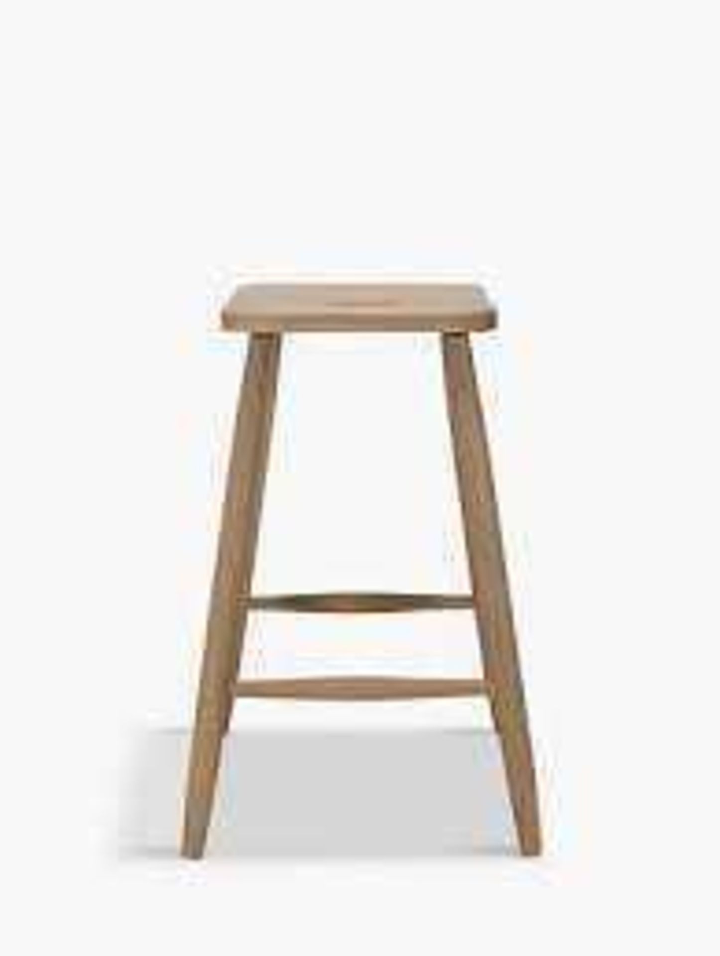 RRP £100 Unboxed John Lewis Wooden Bar Stool 4806291 (Appraisals Available On Request) (Pictures For