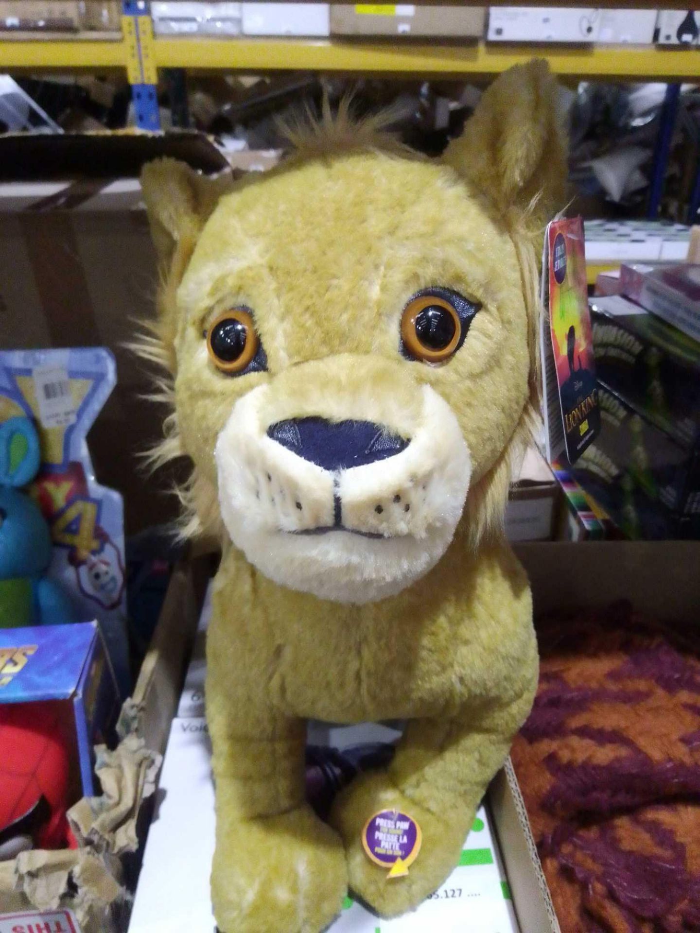 RRP £225 Lot To Contain 9 The Lion King Simba Children's Soft Toys 65.127 (Appraisals Available On