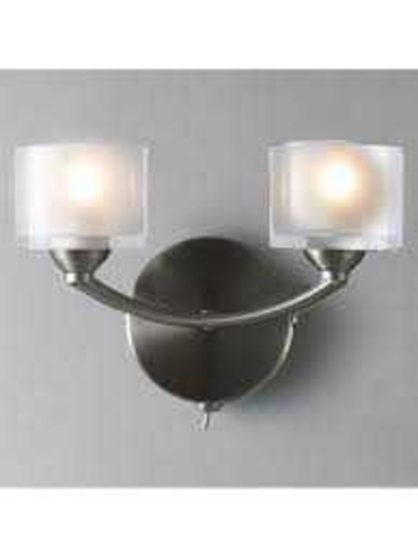 RRP £120 Lot To Contain 2 John Lewis Paige 2 Light Wall Lights 290088 290086 (Appraisals Available