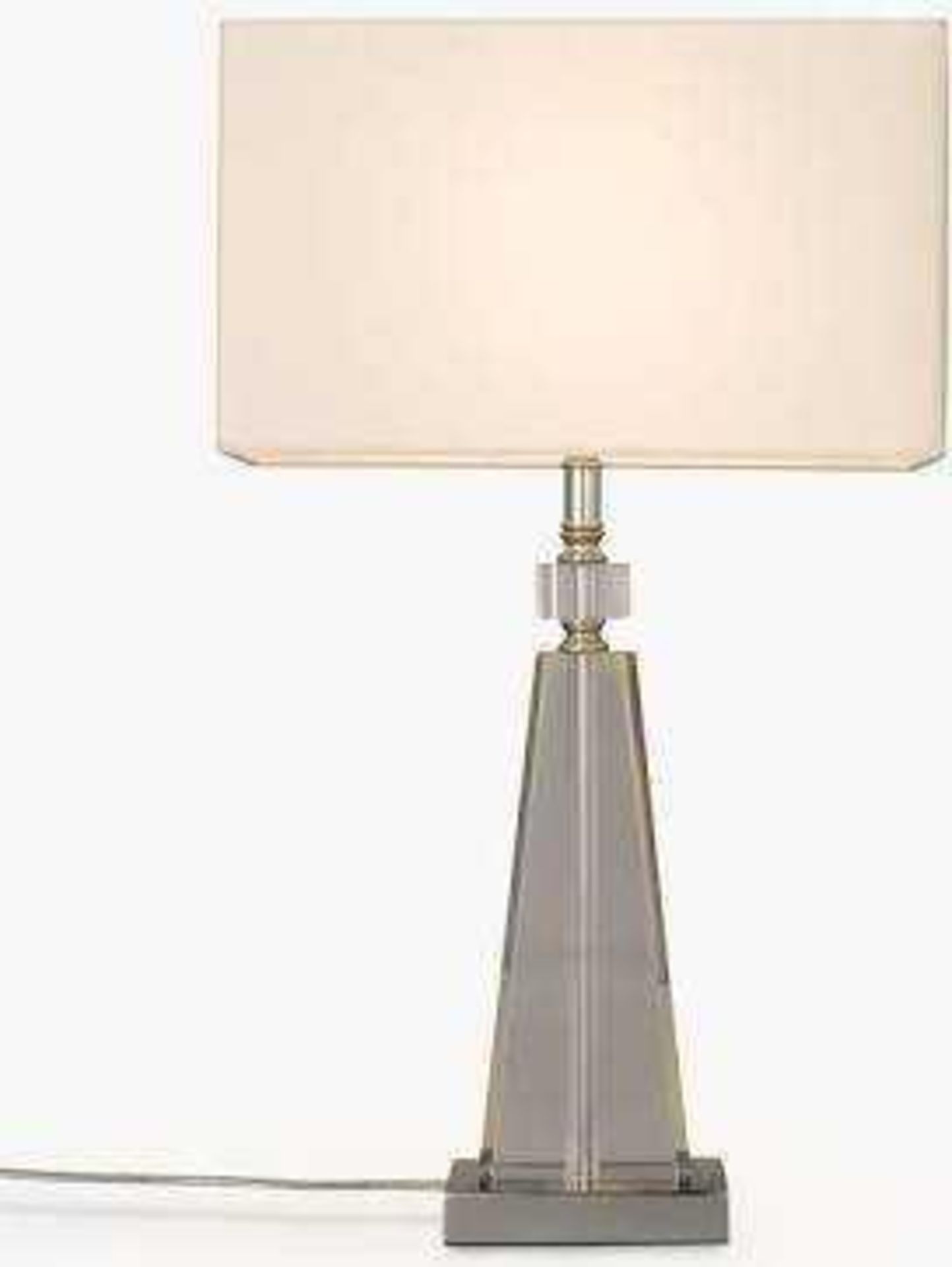 RRP £80 Boxed John Lewis Trisha Table Lamp 243871 (Appraisals Available On Request) (Pictures For