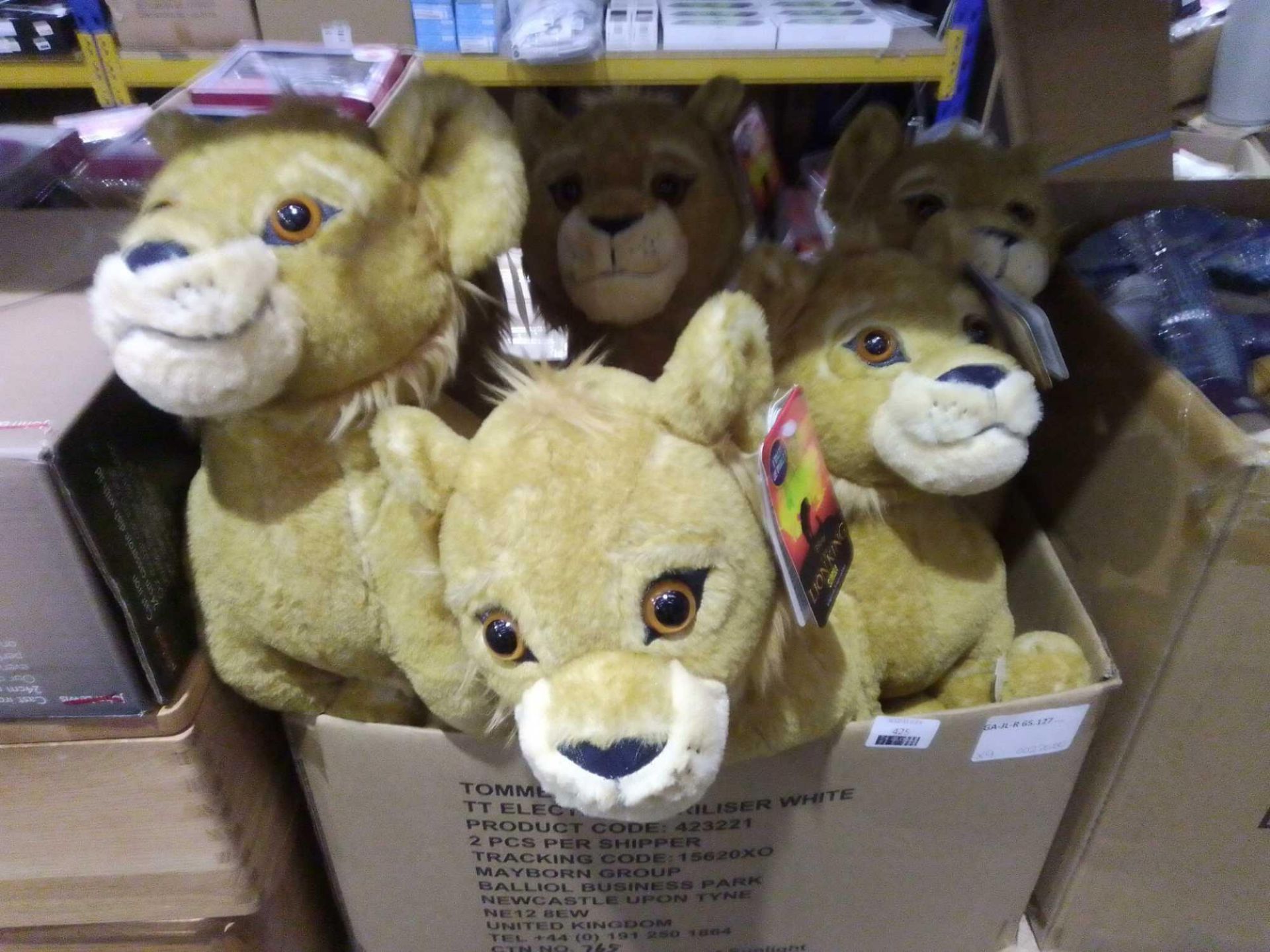 RRP £225 Lot To Contain 9 The Lion King Simba Children's Soft Toys 65.127 (Appraisals Available On - Image 2 of 2