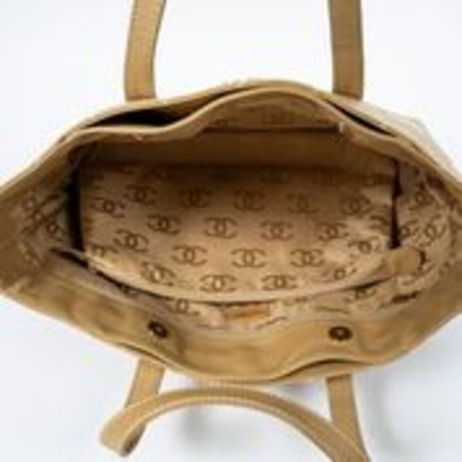 RRP £1,270 Chanel Large Shopping Tote Shoulder Bag Biege - AAQ8568 - Grade A - Please Contact Us - Image 3 of 3