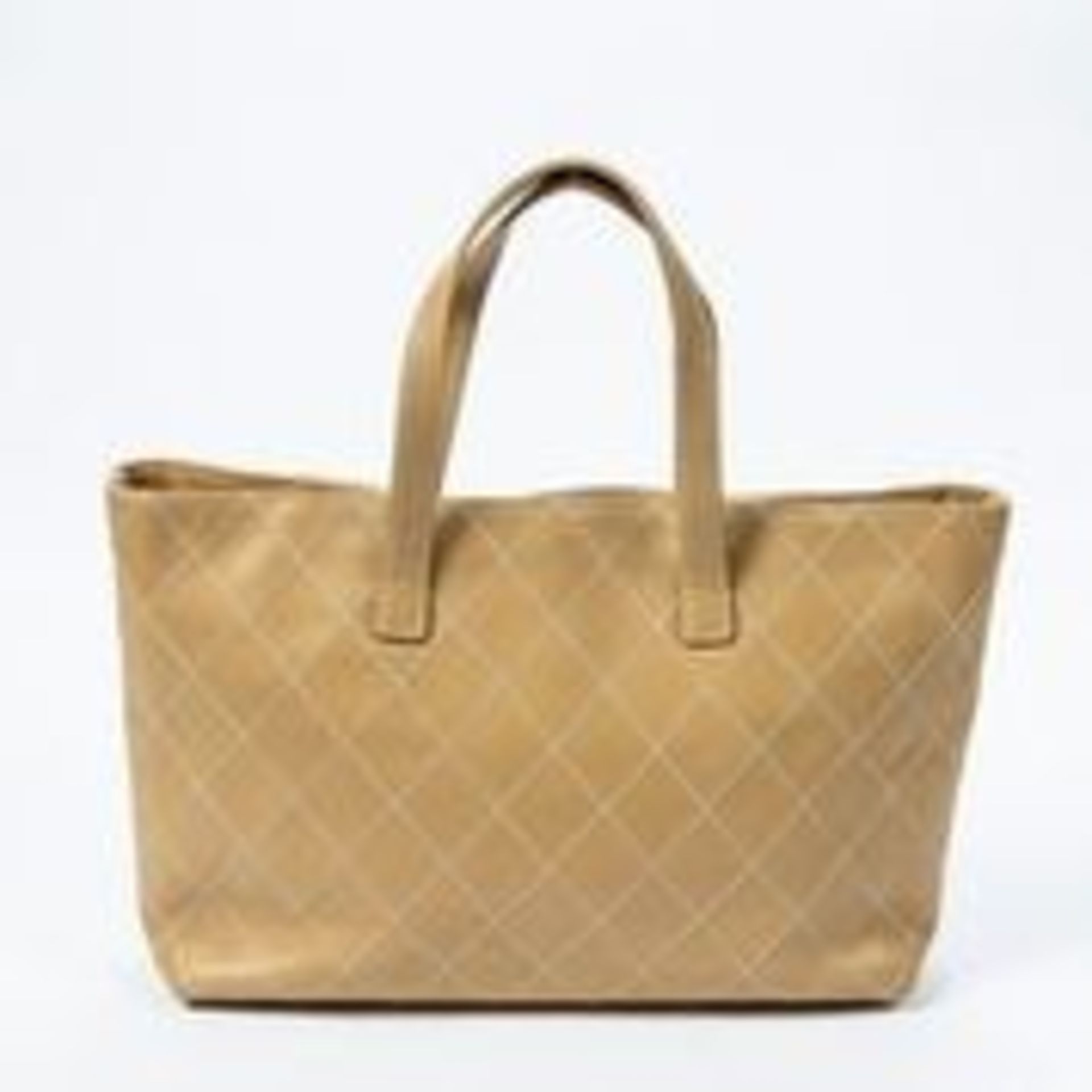 RRP £1,270 Chanel Large Shopping Tote Shoulder Bag Biege - AAQ8568 - Grade A - Please Contact Us - Image 2 of 3