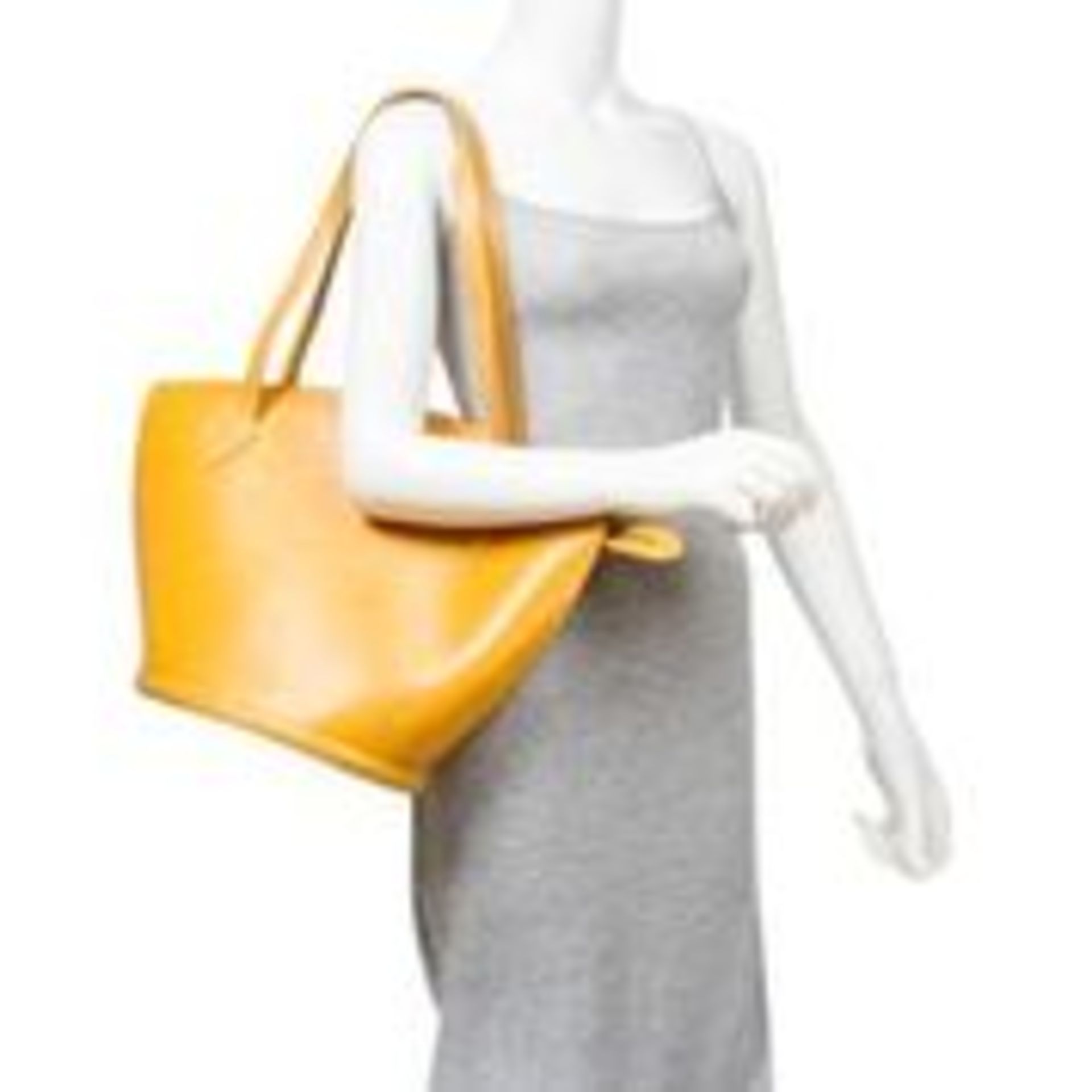 RRP £1,330 Louis Vuitton St-Jacques Shopping Shoulder Bag Yellow - AAO5462 - Grade A - Please - Image 2 of 2