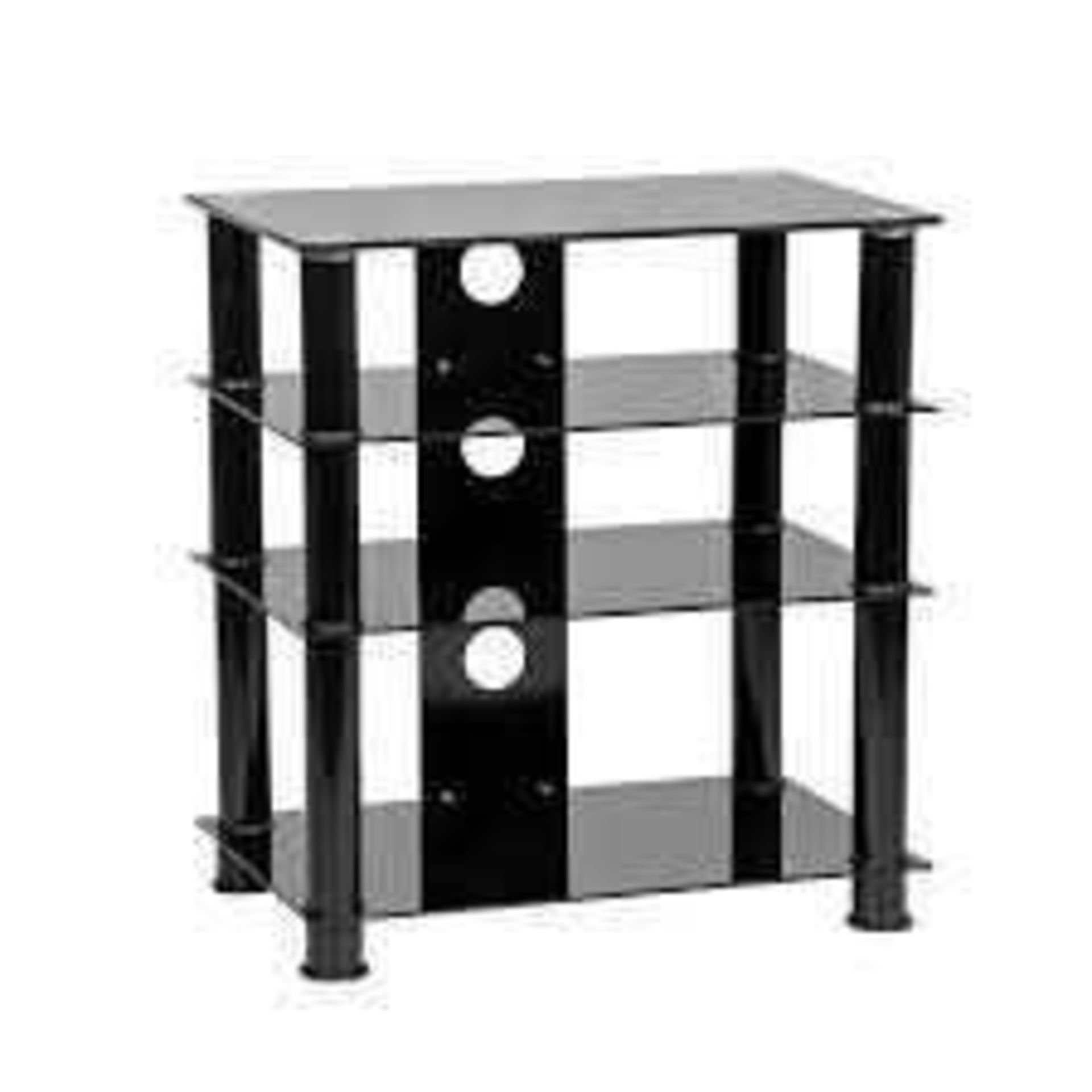 RRP £150 Boxed Tower Tv Media Unit (Appraisals Available On Request) (Pictures For Illustration