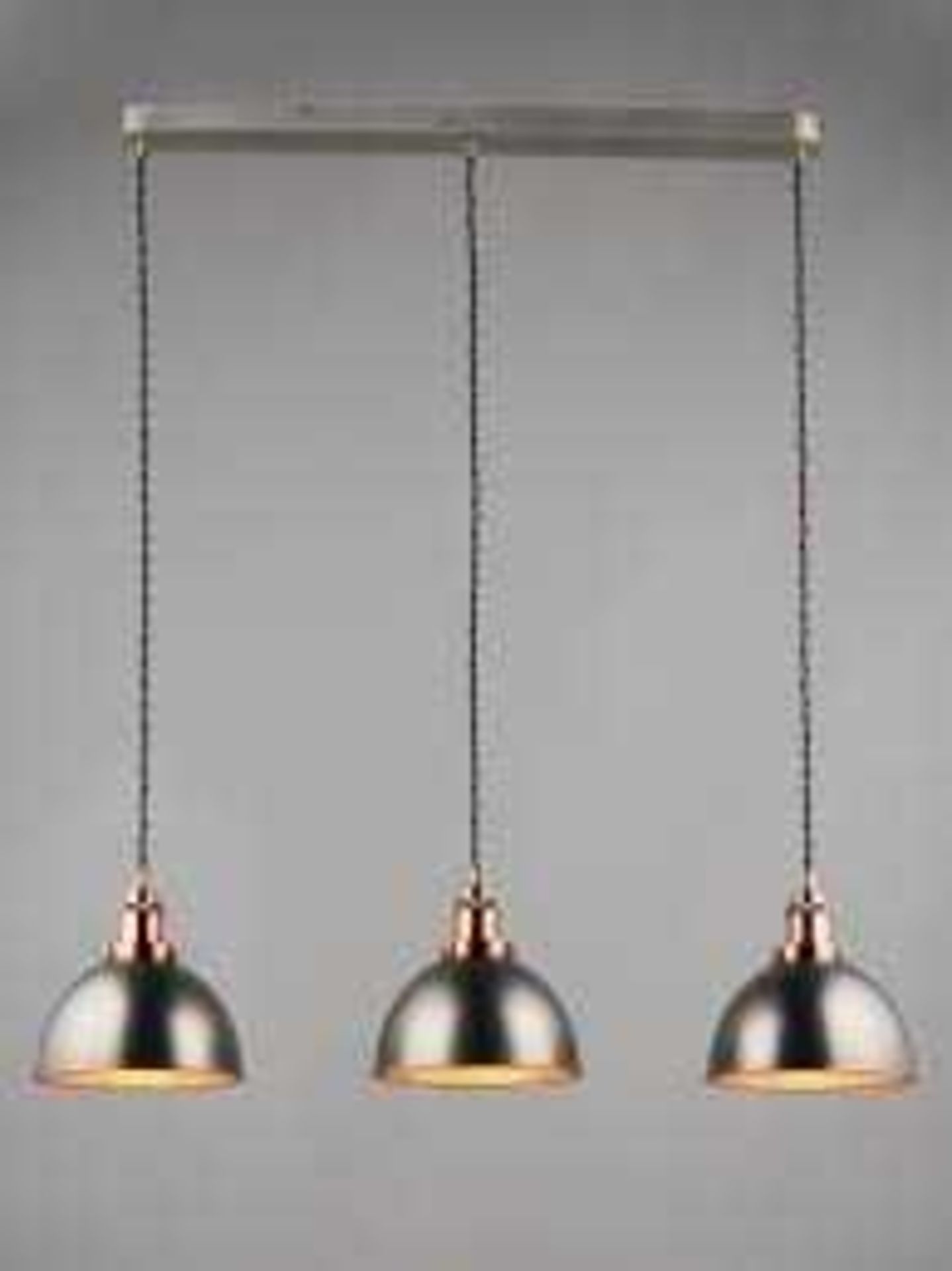 RRP £175 Boxed John Lewis And Partners Baldwin Dinner Pendant Light 143376(Appraisal Available On