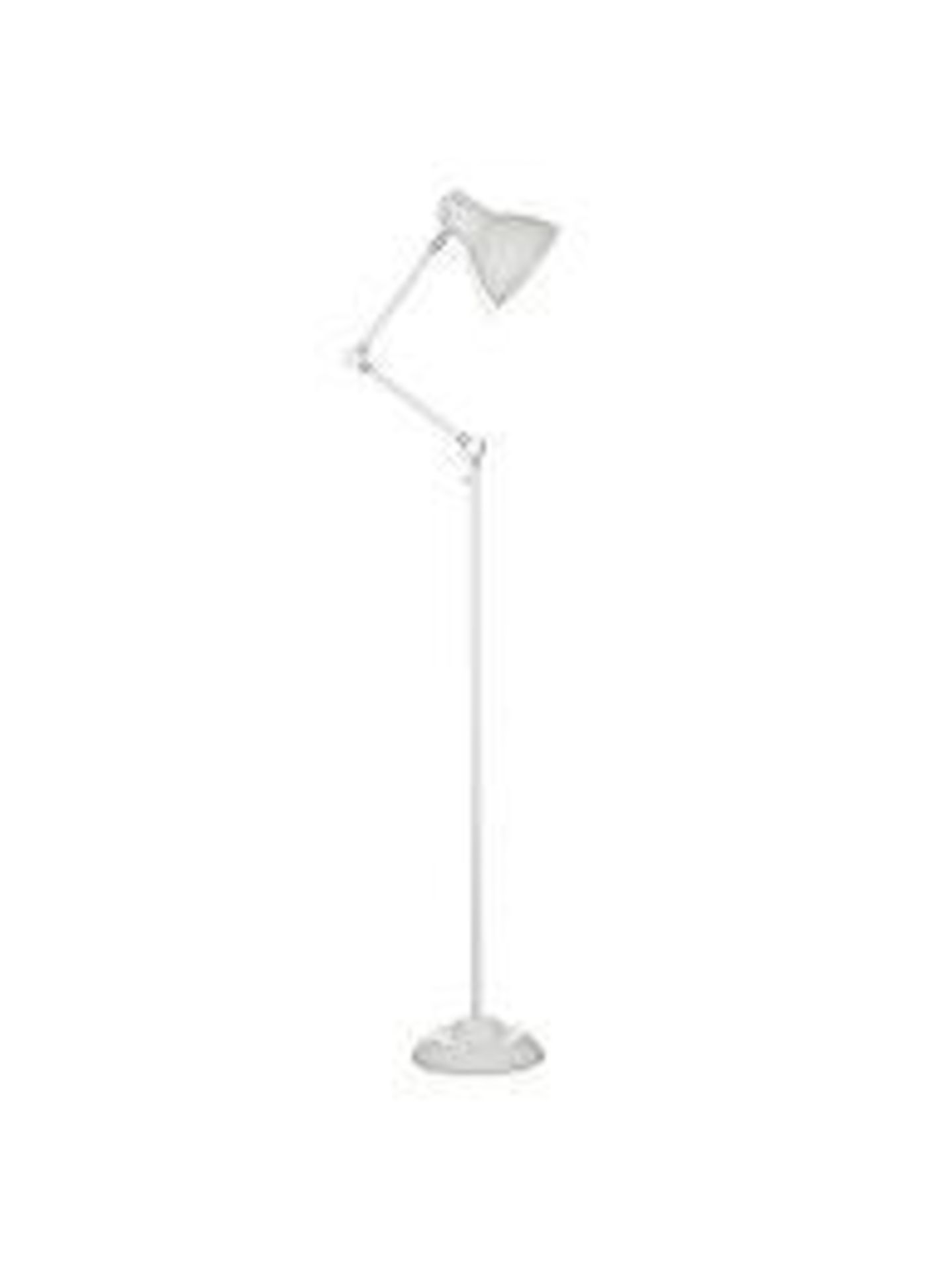 RRP £125 Boxed Black And Antique Effect Floor Standing Reading Lamp 535260 (Appraisal Available On