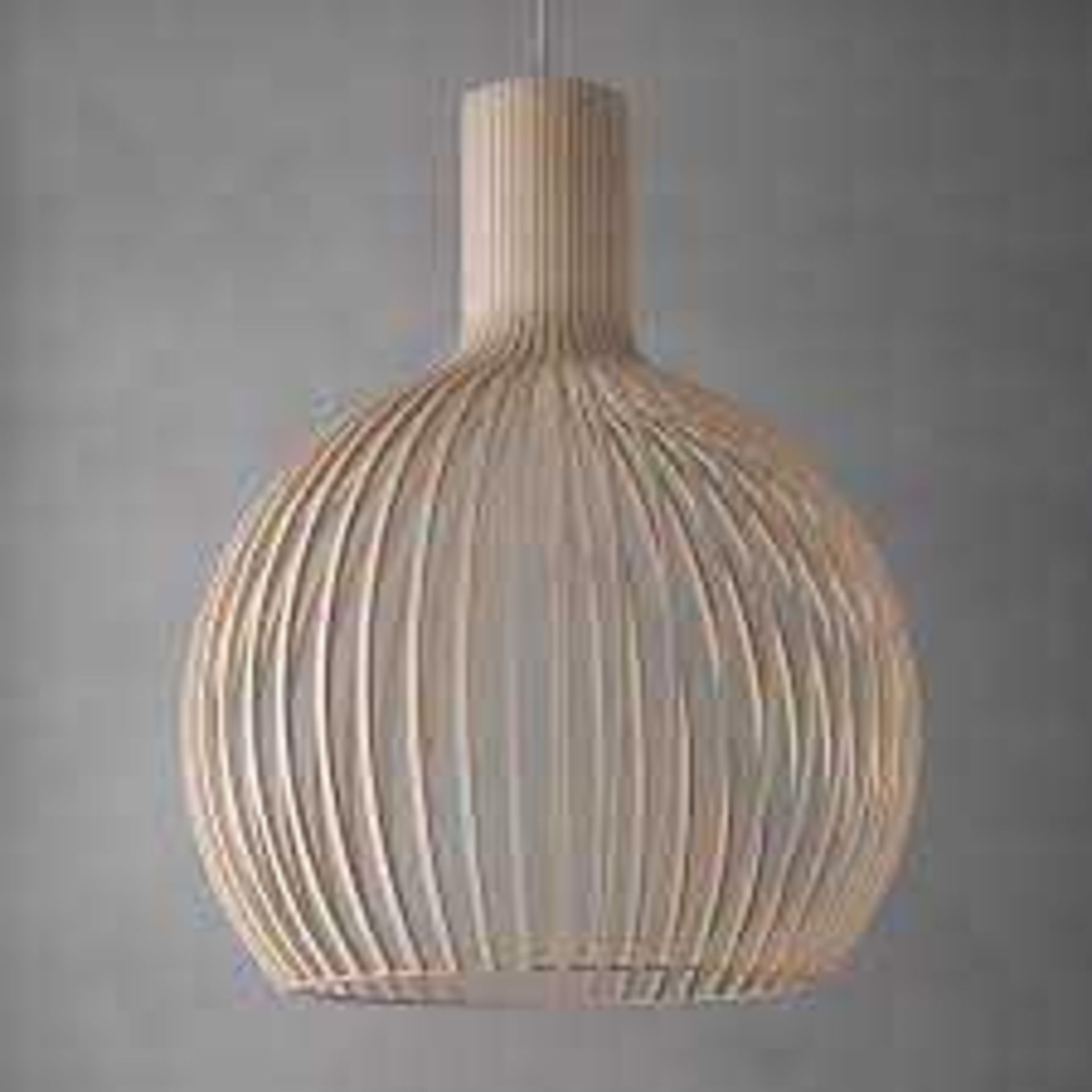 RRP £660 Boxed Secto Design Octo 4240 Birch Ceiling Light Pendant 6.260 (Appraisals Available On