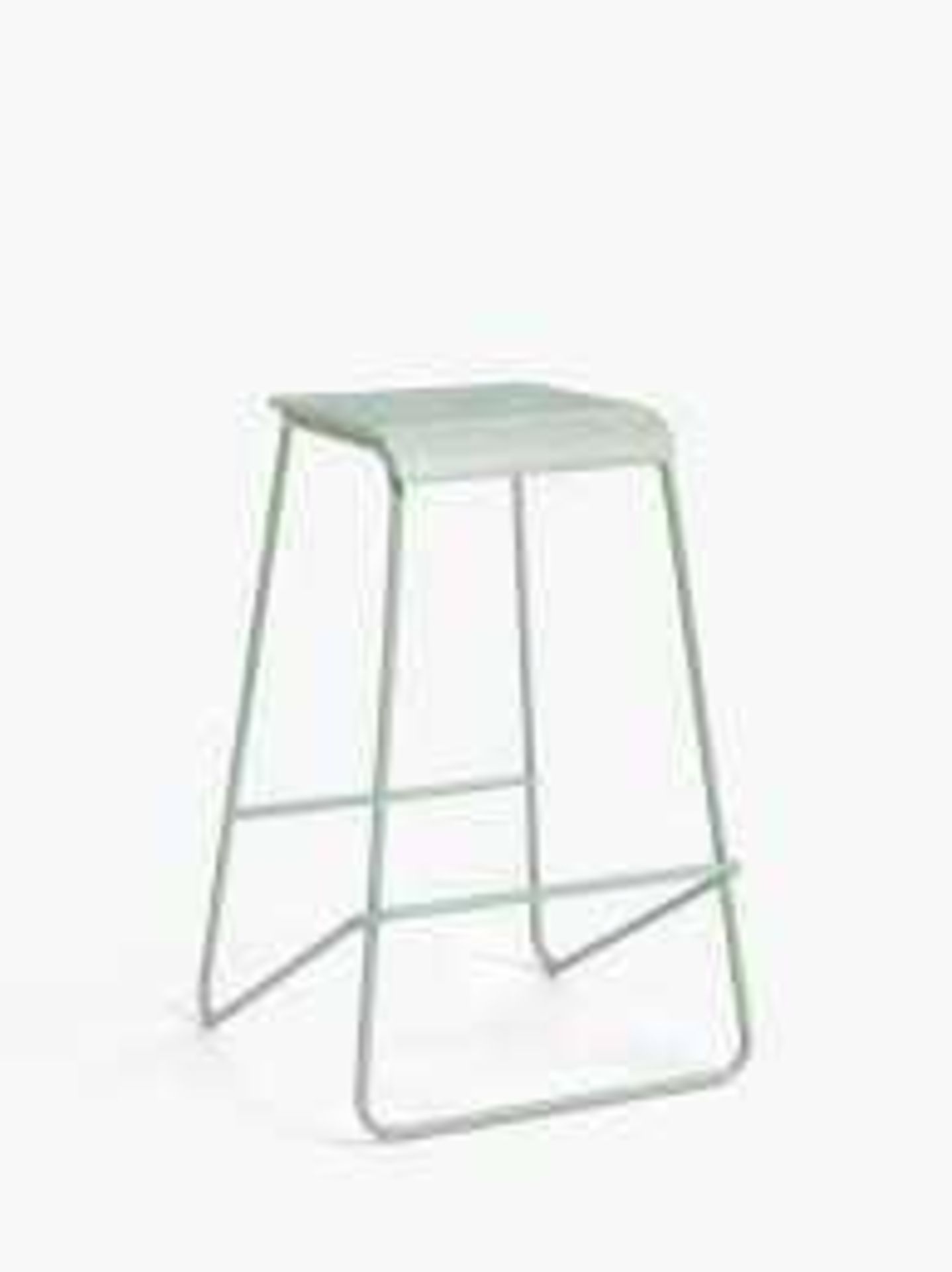 RRP £120 Boxed John Lewis And Partners Spot Dusty Green Bar Stool 3060640(Apprasials Available On