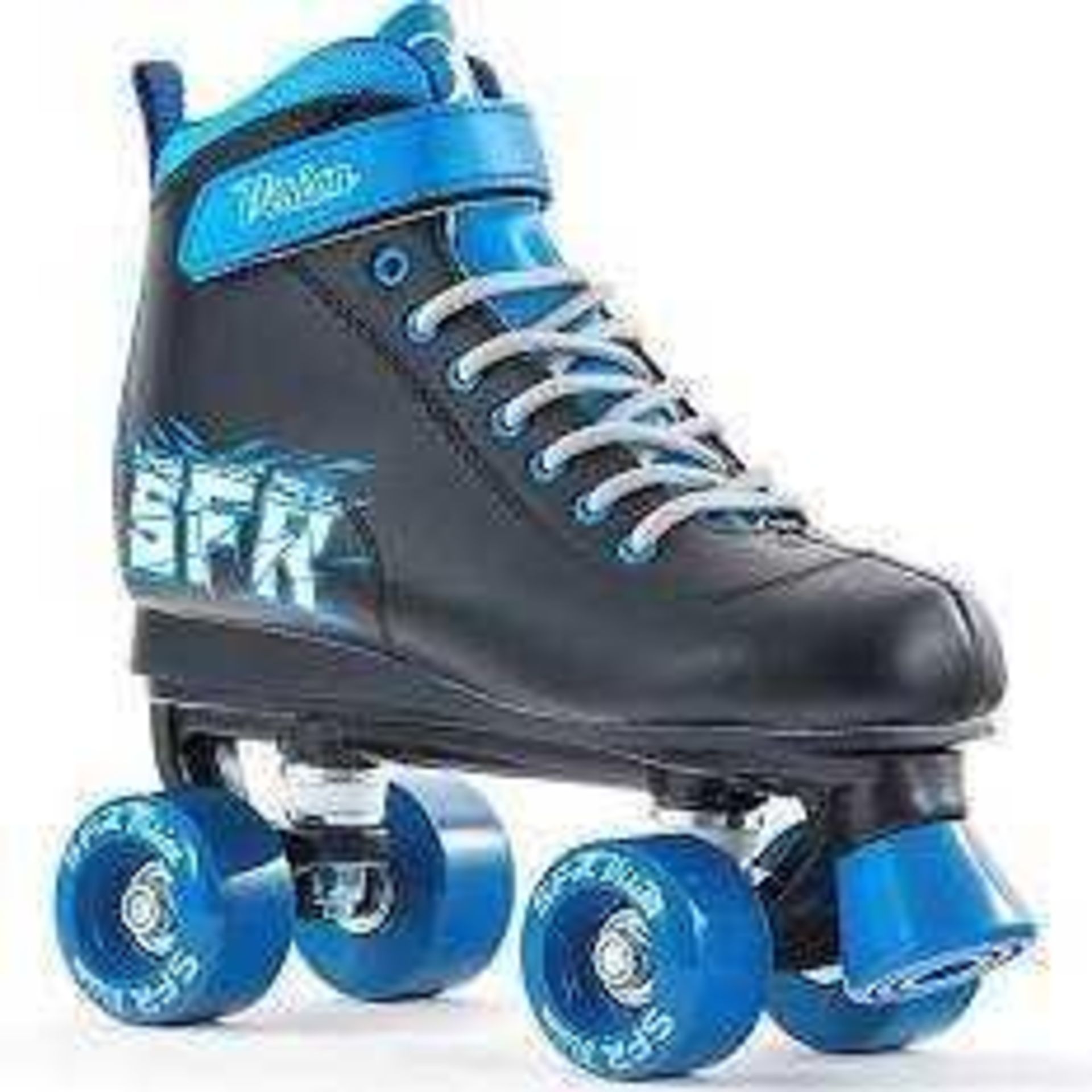 RRP £90 Lot To Contain 3 Boxed Pairs Of Sfr Roller Boots With Skating Helmets 8.084 (Appraisals