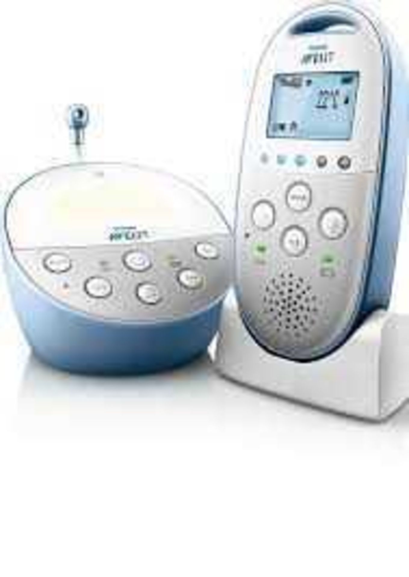 RRP £120 Boxed Phillips Avent Scd850 Baby Monitor Set (117117) (Appraisals Are Available On Request)