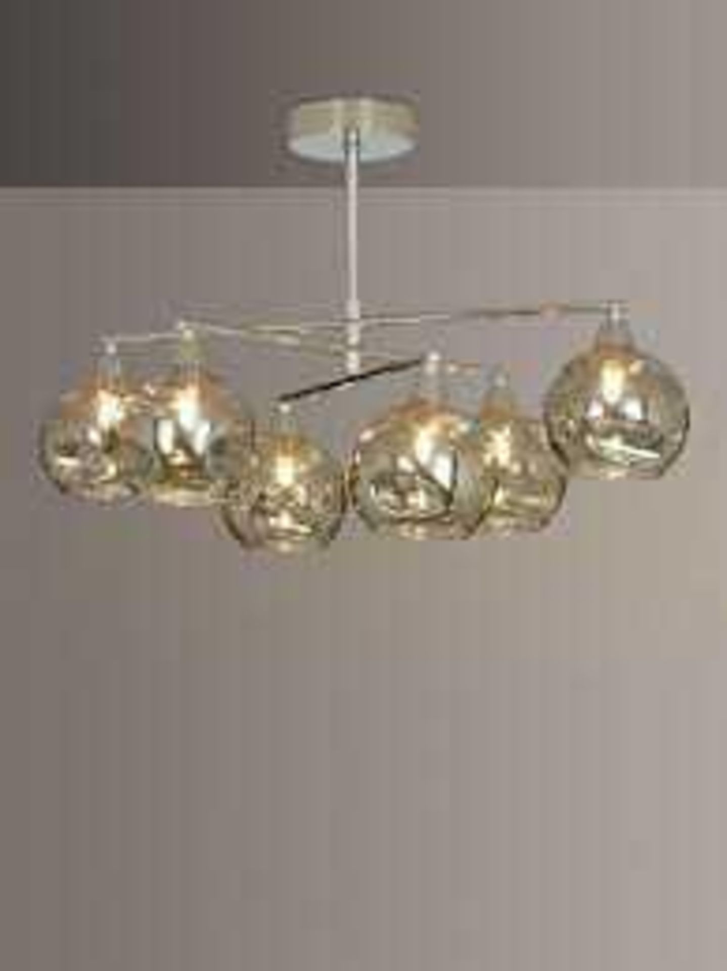 RRP £75 Boxed John Lewis And Partners Susa 6 Light Semi Flush Ceiling Light 536207 (Appraisals Are
