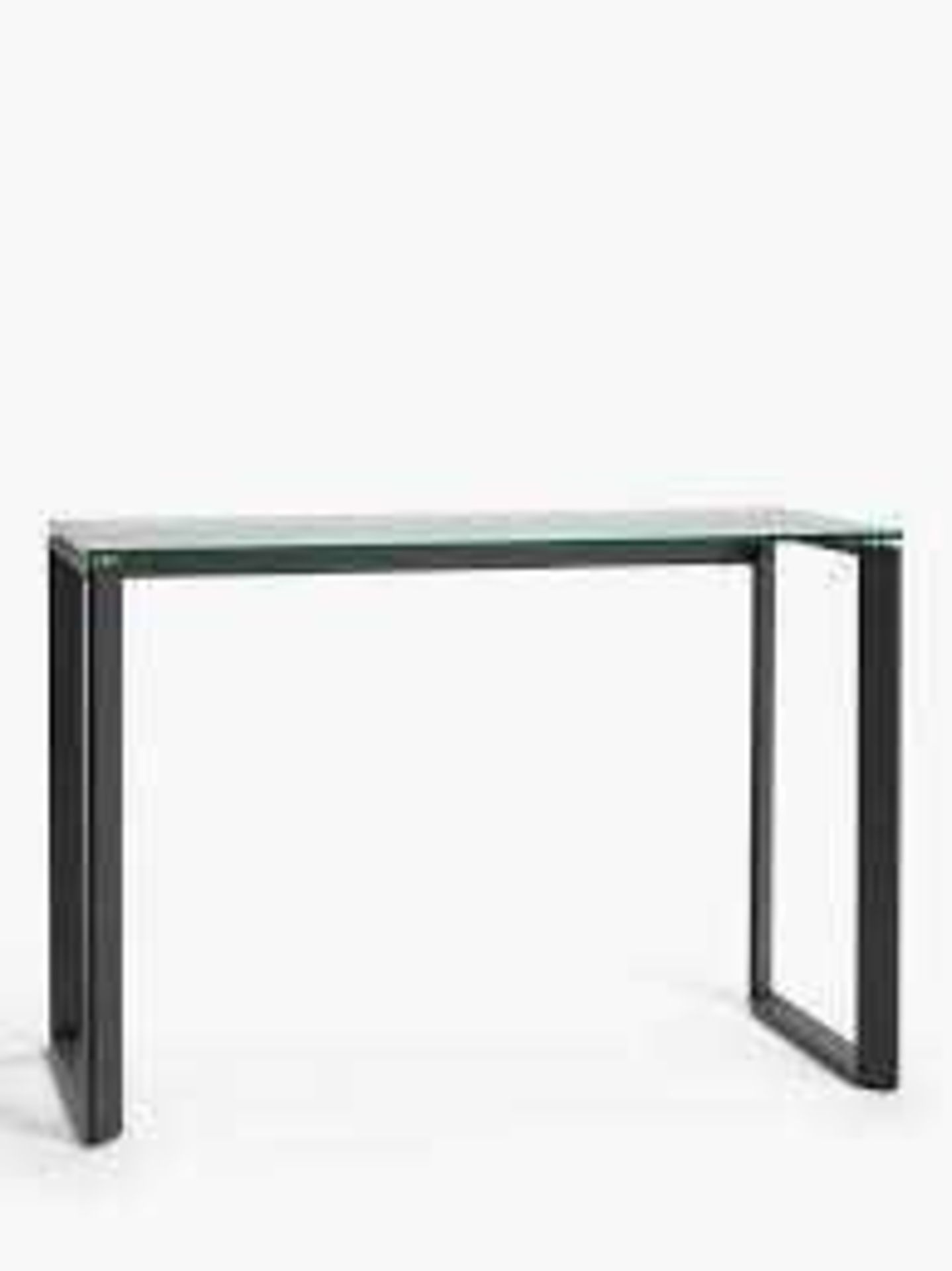 RRP £200 Boxed John Lewis And Partners Tropez Black Desk 3054926 (Appraisals Available On