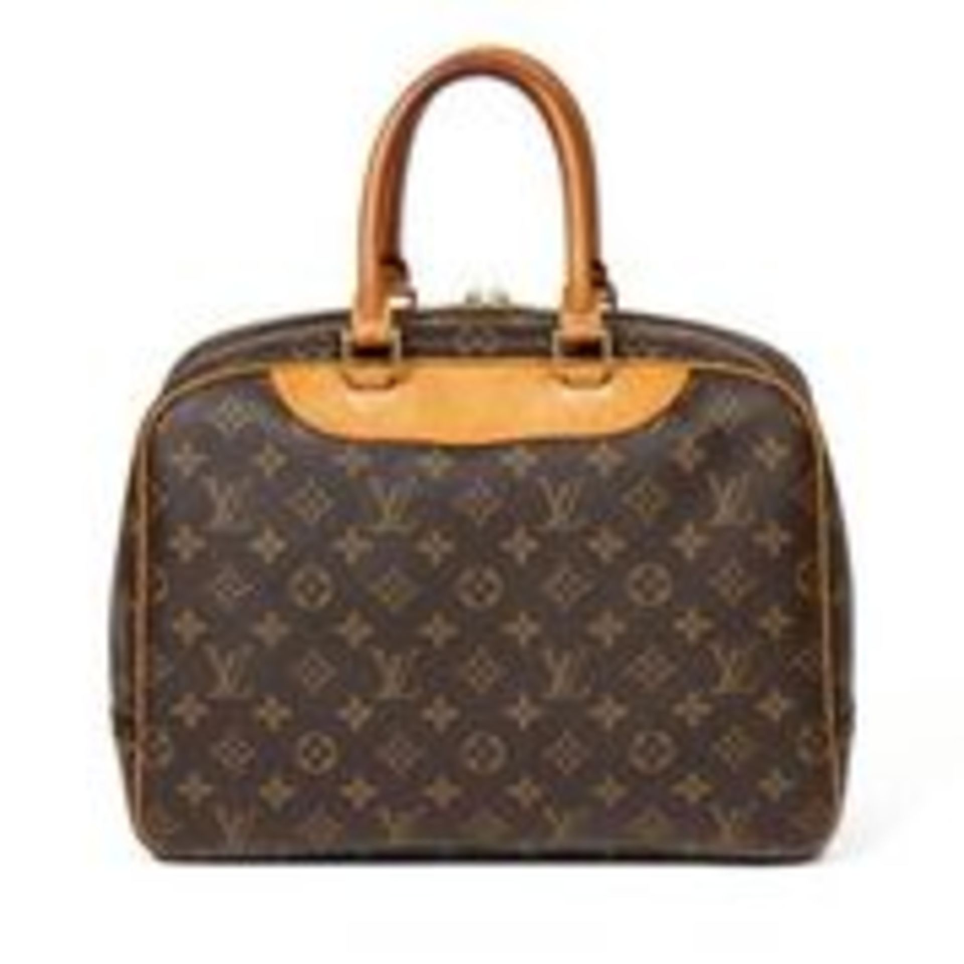 RRP £1,150 Louis Vuitton Deauville Handbag Brown - AAR3796 - Grade AB - Please Contact Us Directly - Image 3 of 4