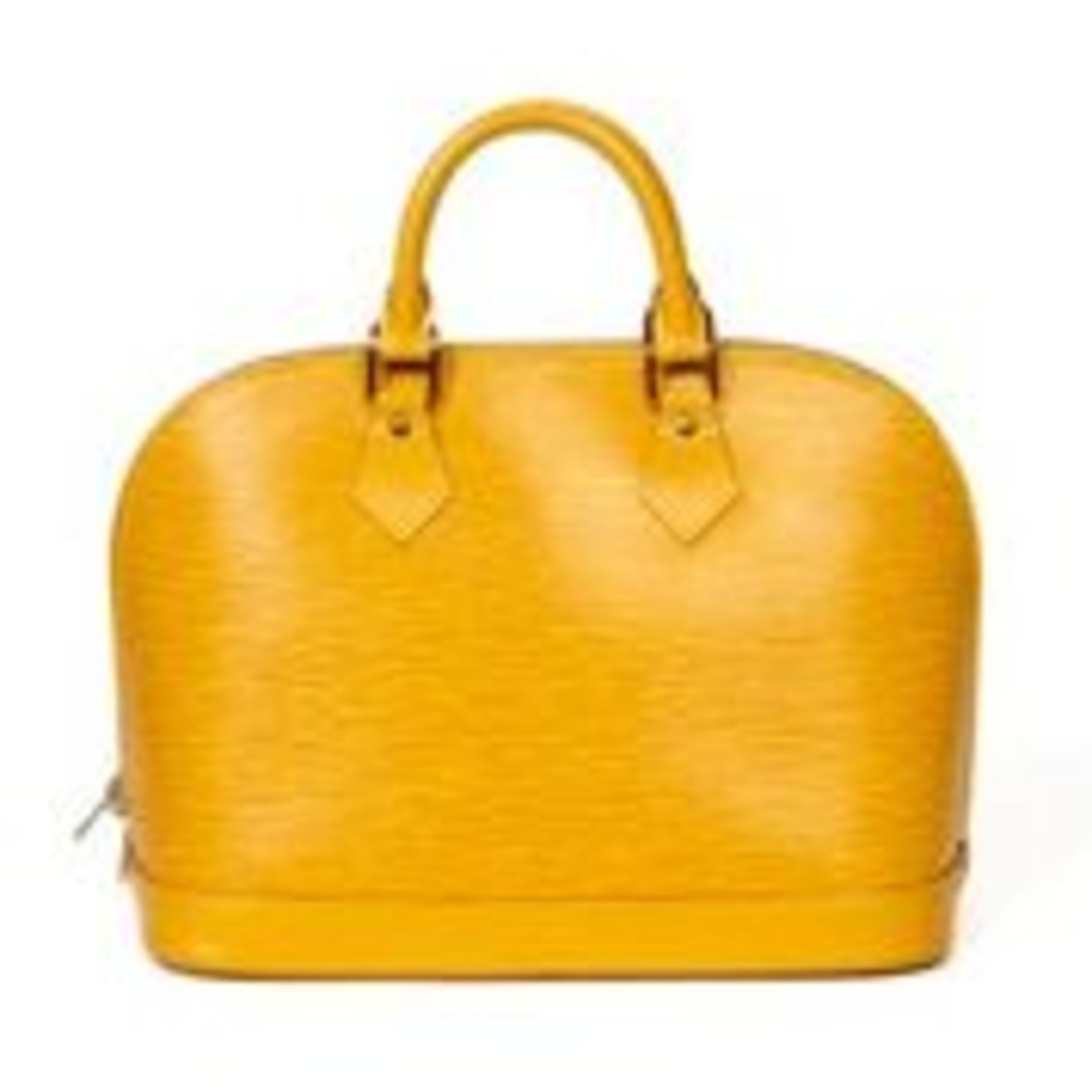 RRP £1,550 Louis Vuitton Alma Handbag Yellow - AAR4541 - Grade AA - Please Contact Us Directly For