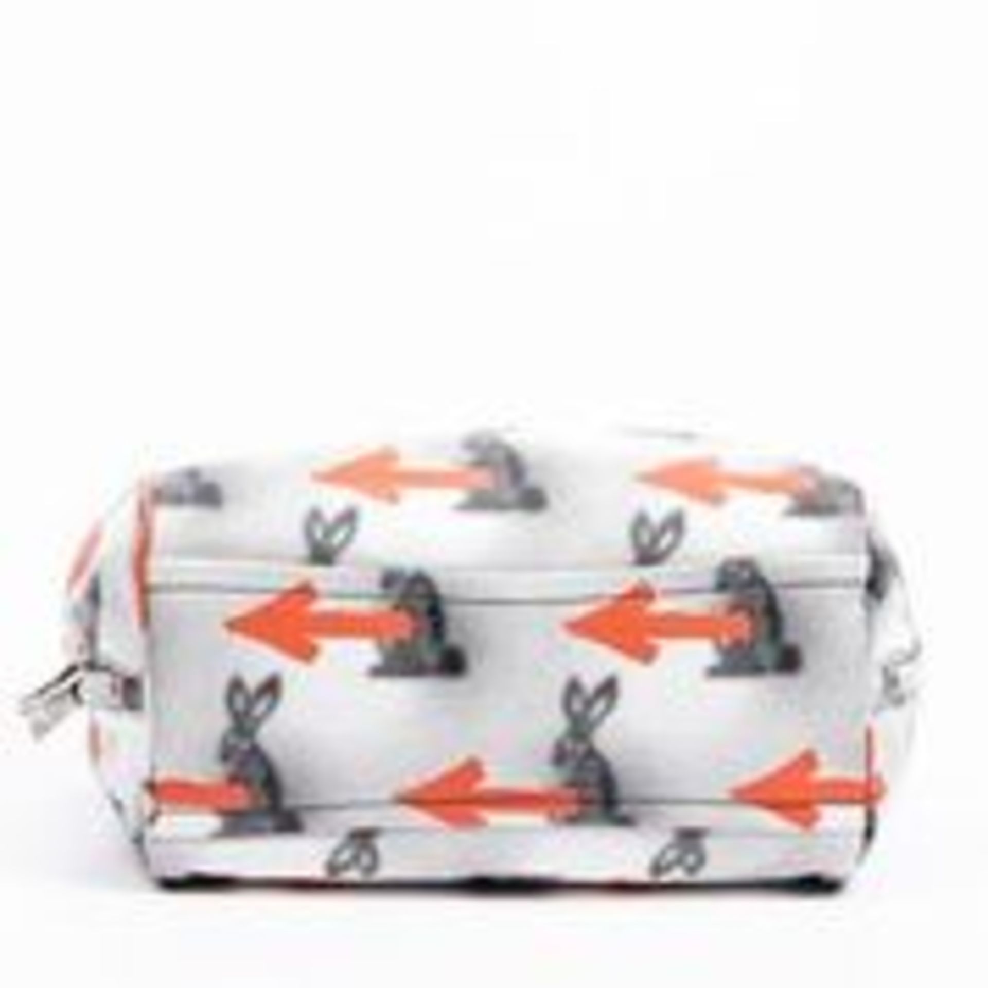 RRP £1,250 Prada Bunny Arrow Bowler Bag Handbag White/Orange/Black - Grade A - AAR3742 - Please - Image 2 of 4