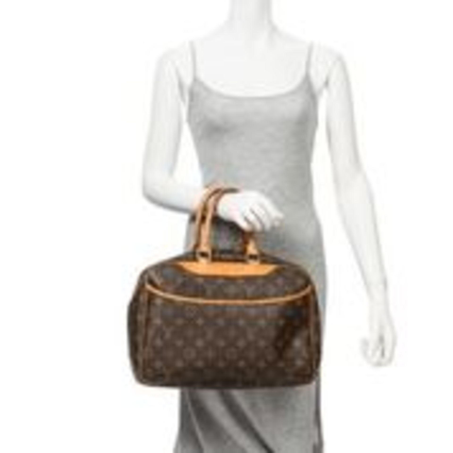 RRP £1,150 Louis Vuitton Deauville Handbag Brown - AAR3796 - Grade AB - Please Contact Us Directly - Image 2 of 4