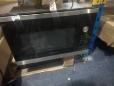 RRP £180 Bosch Hmt75M654B/06 Stainless Steel Integrated Microwave Oven (Appraisals Are Available