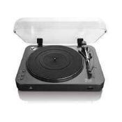 RRP £120 Boxed Lenco Lbt-120Bk Bluetooch Turn Table And Usb Direcect And Codeing System (411202) (