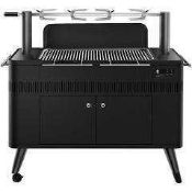 RRP £2500 Boxed Everdure By Heston Blumenthal Hub2 Ignition Charcoal Barbeque(2898900) (Appraisals