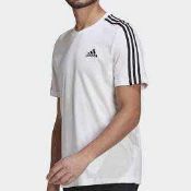 RRP £ 50 Size 3Xl Adidas White T-Shirt (210609)(Appraisal Are Available On Request) (Pictures For