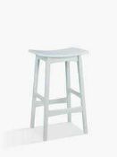 RRP £60 Boxed John Lewis And Partners Milo Smoke Grey Barstool (83679101) (Appraisals Are