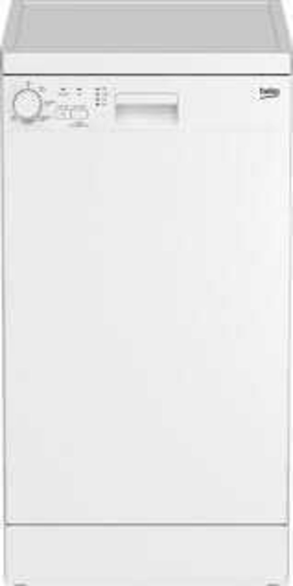 RRP£230 Boxed Beco Dfs05020W Free Standing Slim Line Dish Washer (Appraisals Are Available On