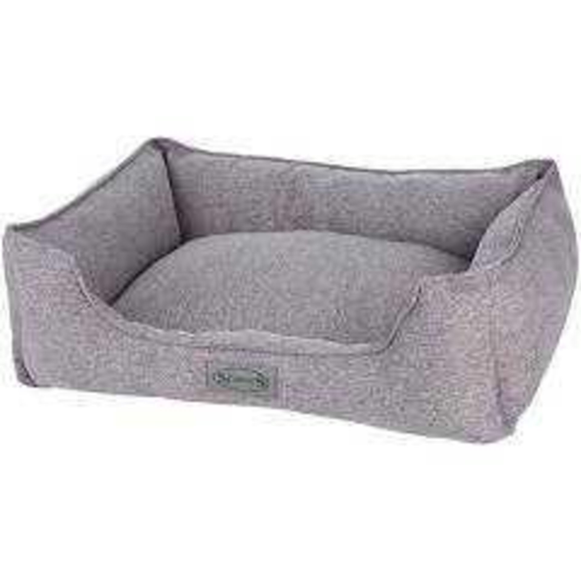 RRP £85 Lot To Contain Scruffs Grey Fabric Upholstered Pet Bed (116788)(Appraisals Available On