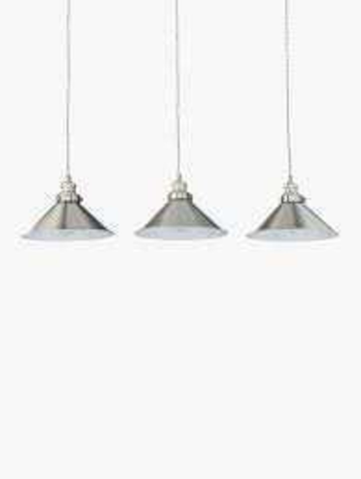 RRP £175 Tobias 3 Light Pendant Light (4417280) (Appraisals Are Available On Request) (Pictures