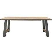 RRP £230 Lot To Contain Boxed Baltimore Small Extending Dining Table (Appraisal Are Available On