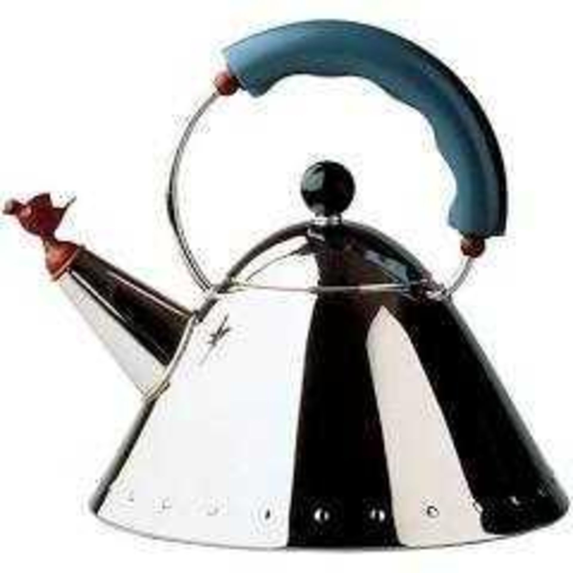 RRP £125 Boxed Alessi 9093 Stove Top Kettle (938289) (Appraisals Are Available On Request) (Pictures