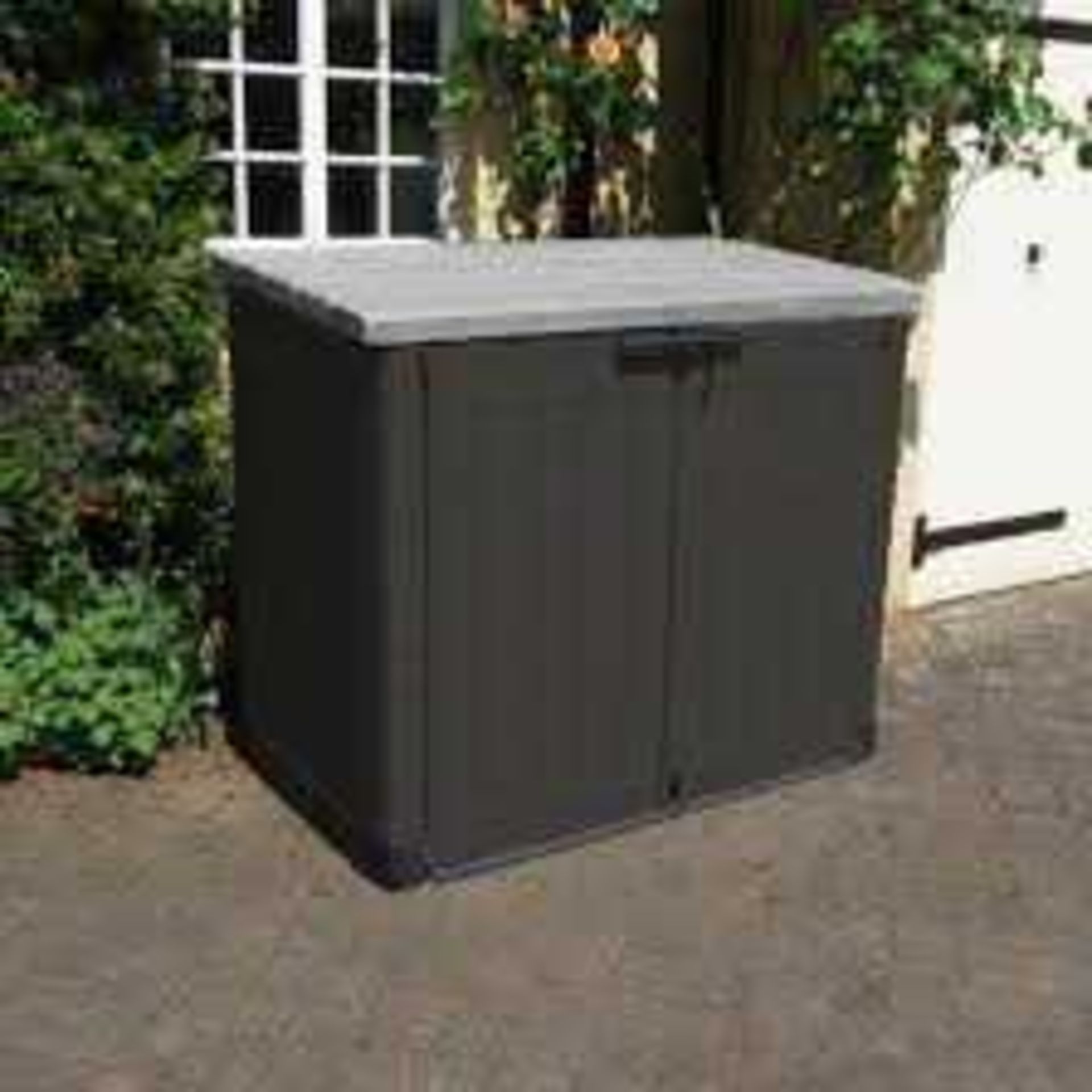 RRP £300 Boxed Resin Outdoor 1200 Litre Storage Box (Appraisals Are Available On Request) (