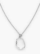 RRP £125 Lot To Contain 2 Assorted Ladies Silver Single Pendant Necklace (2.143) (Appraisal Are
