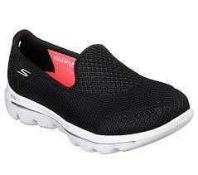 RRP £60 Pair Of Sketchers Go Go Max Navy Blue Mesh Slip On Shoes In Size Uk 5 (210611) (Appraisals