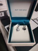 RRP £185 Lot To Contain 2 Assorted Jewellery Items To Include Kit Heath Ladies Earring And Claudia