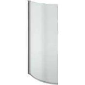 RRP £95 Boxed Bath Stall Liberty 900 Curved Bath Screen (Appraisals Are Available On Request) (