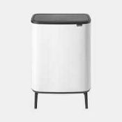 RRP £185 Boxed Brabantia Bo Touch Bin With 1 In A Bucket 36 Litre (633406) (Appraisals Available