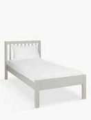RRP £175 John Lewis And Partners Wilton Grey Wooden Bed Frame (3018653) (Appraisals Available On