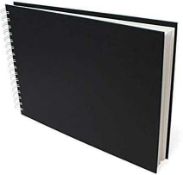 (Jb) RRP £150 Lot To Contain 30 Brand New Packaged Premium Hardback Spiral A4 Landscape Notepads