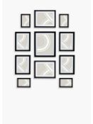 (Jb) RRP £230 Lot To Contain 12 Brand New Boxed John Lewis Picture Frames In Assorted Sizes (42.134)