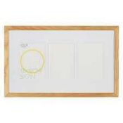 RRP £120 Lot To Contain 6 Brand New House By John Lewis Triple Slot Picture Frames (51.055) (