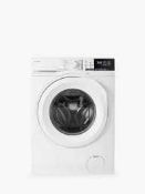 RRP £400 John Lewis And Partners Jlw1407 7Kg Under Counter Washing Machine In White (Appraisals
